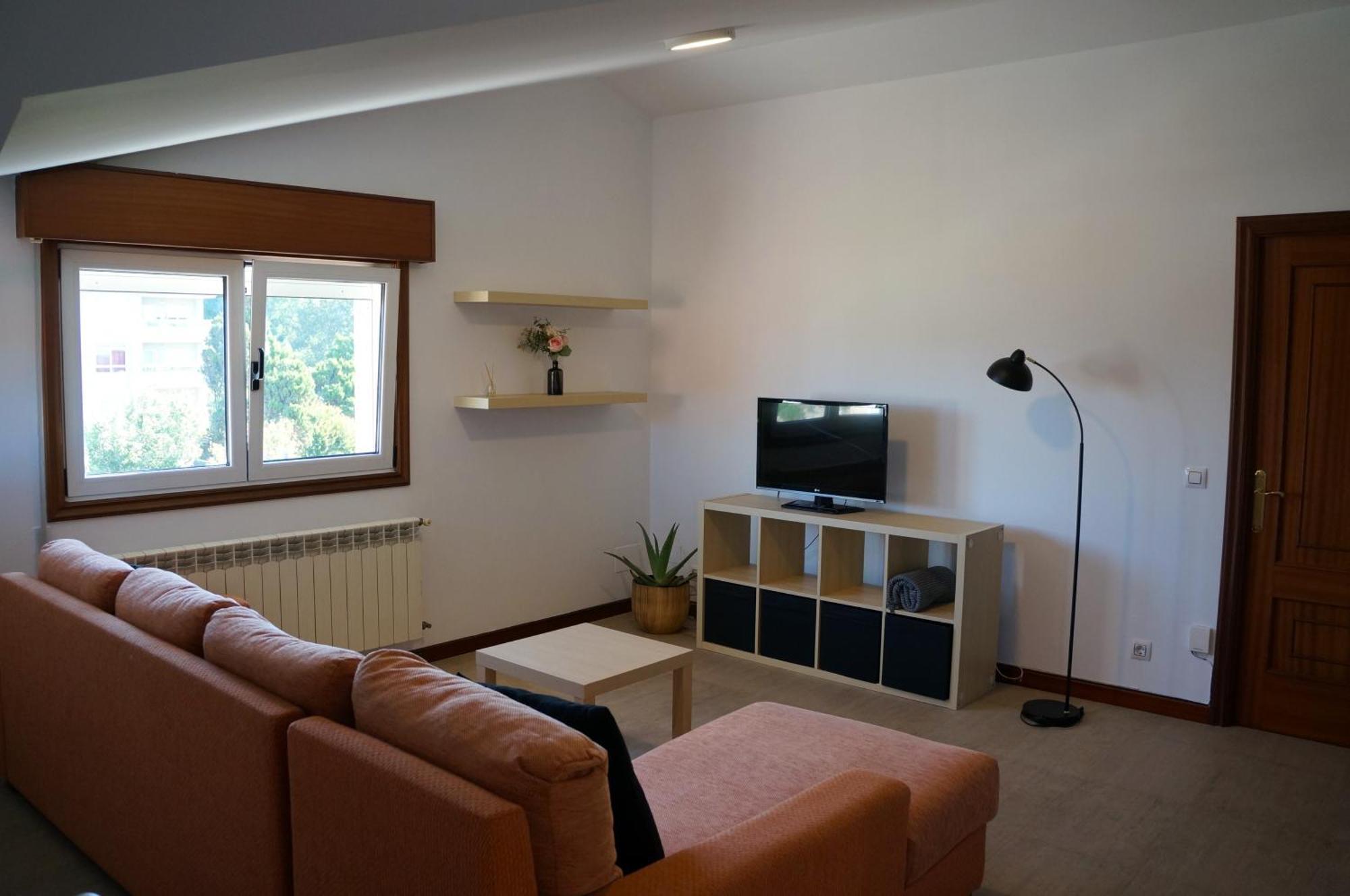 Atico En La Playa De Samil Appartement Comarca de Comarca de Vigo Buitenkant foto